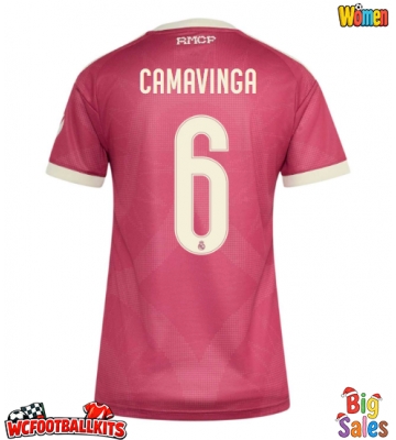Real Madrid Eduardo Camavinga #6 Replica Third Stadium Shirt for Women 2026-27 Short Sleeve